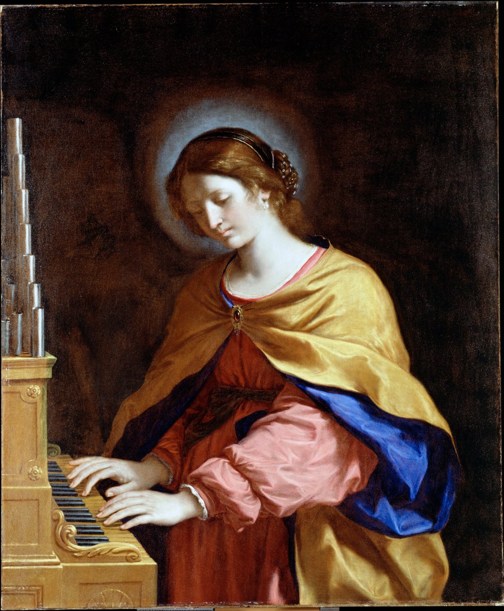 Święta Cecylia autorstwa Guercino