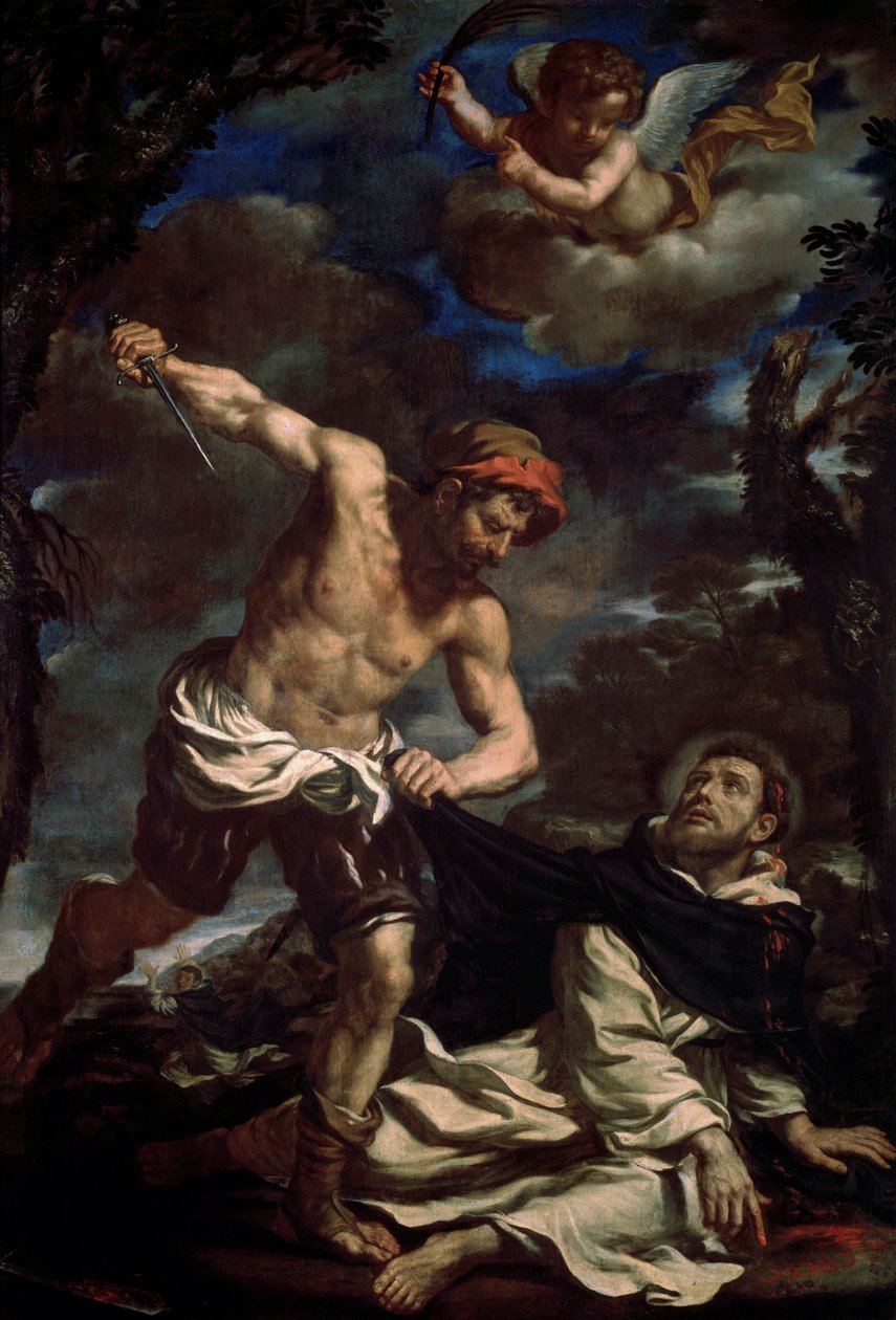 Męczeństwo św. Piotra, koniec lat 20. XVII wieku autorstwa Guercino