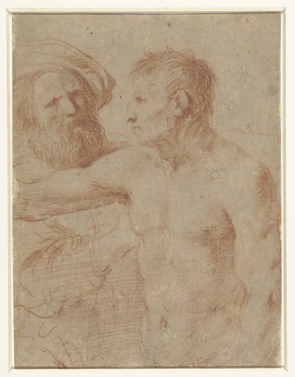 Dwóch mężczyzn autorstwa Guercino