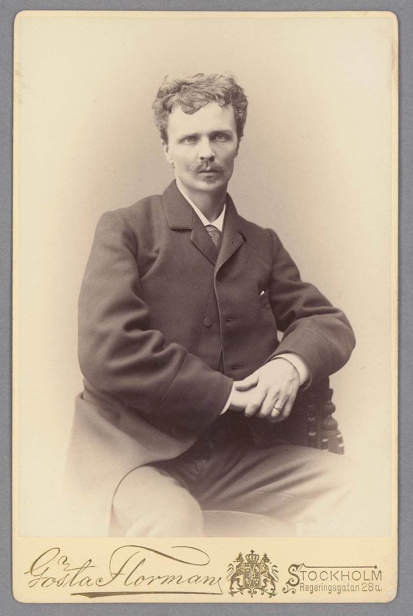 August Strindberg autorstwa Gösta Florman