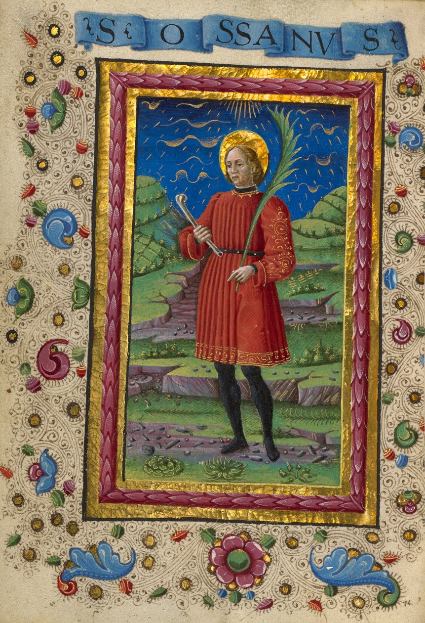 Święty Ossanus autorstwa Guglielmo Giraldi