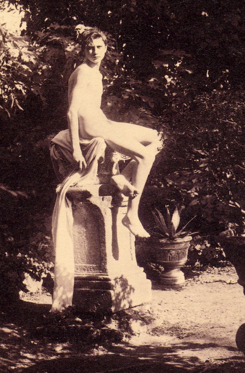 Studium chłopca C.1898 autorstwa Guglielmo Plüschow