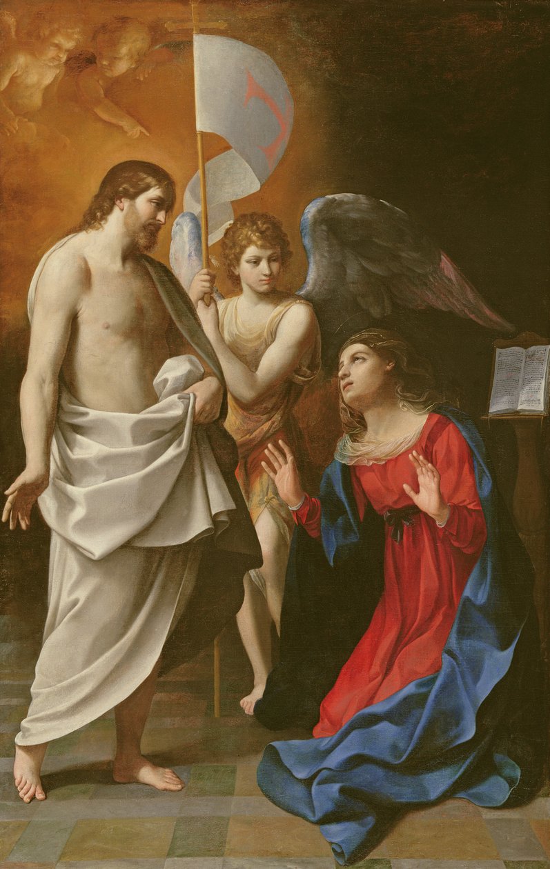 Chrystus ukazujący się Dziewicy, ok. 1608 r. autorstwa Guido Reni