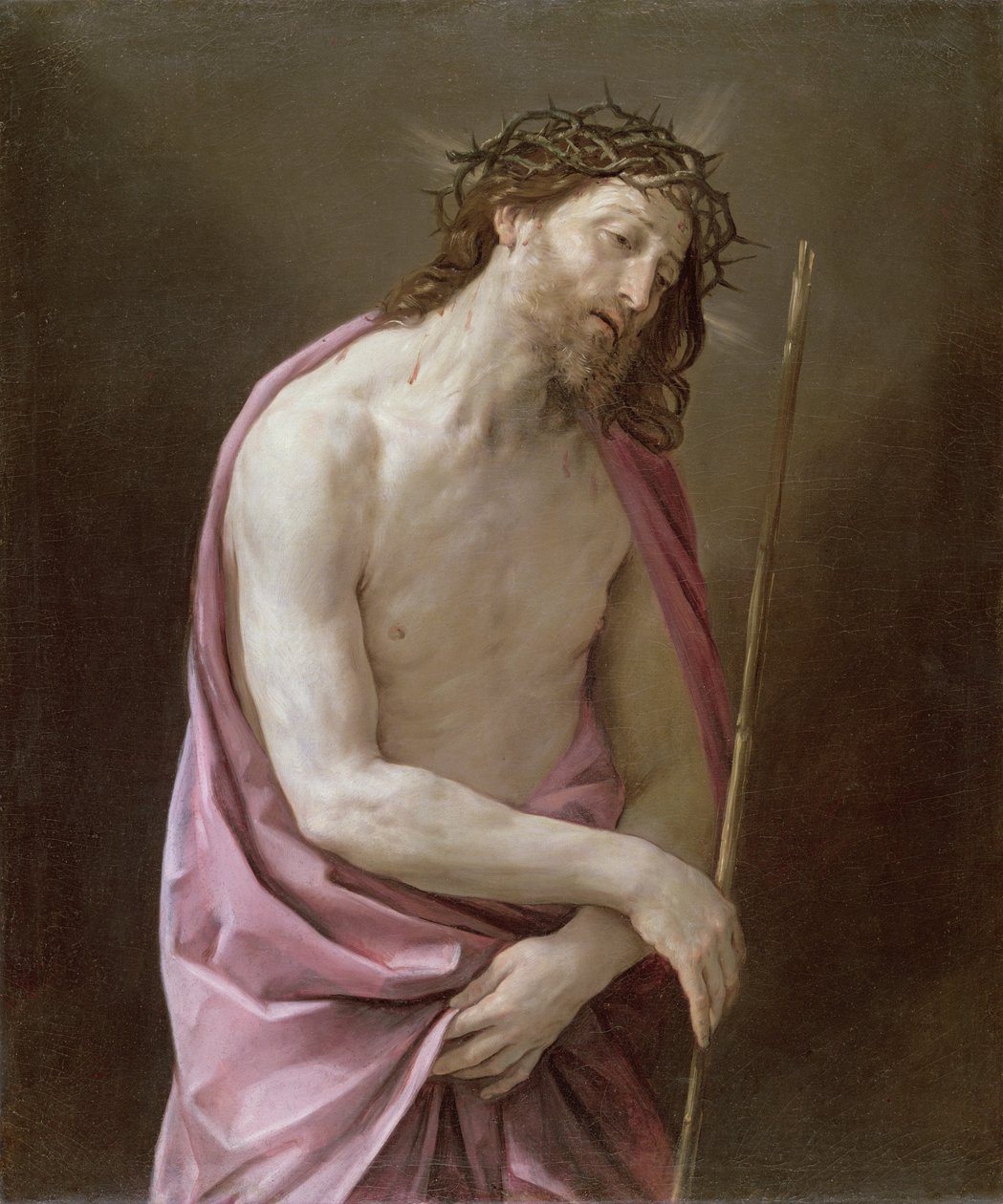 Mąż boleści, ok. 1639 autorstwa Guido Reni