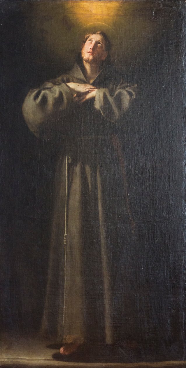 Święty Franciszek autorstwa Guido Cagnacci