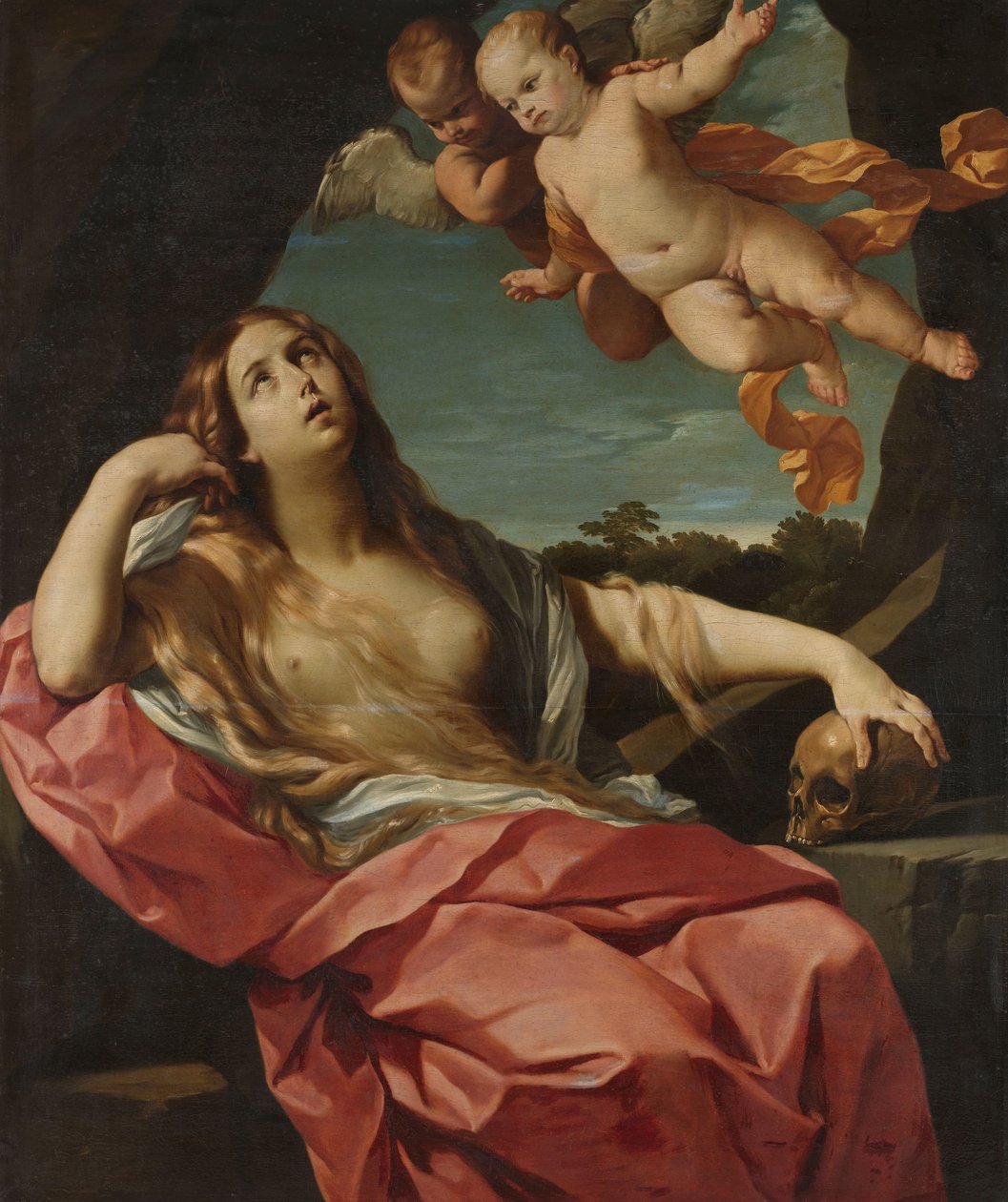 Maria Magdalena autorstwa Guido Reni (copy after)