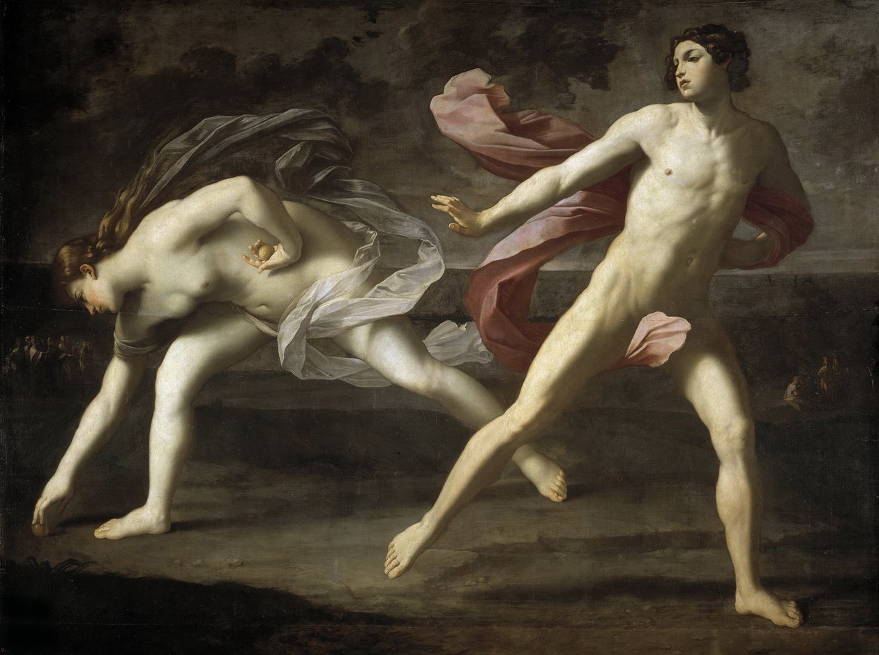 Atalanta i Hippomenes, 1618-1619. autorstwa Guido Reni