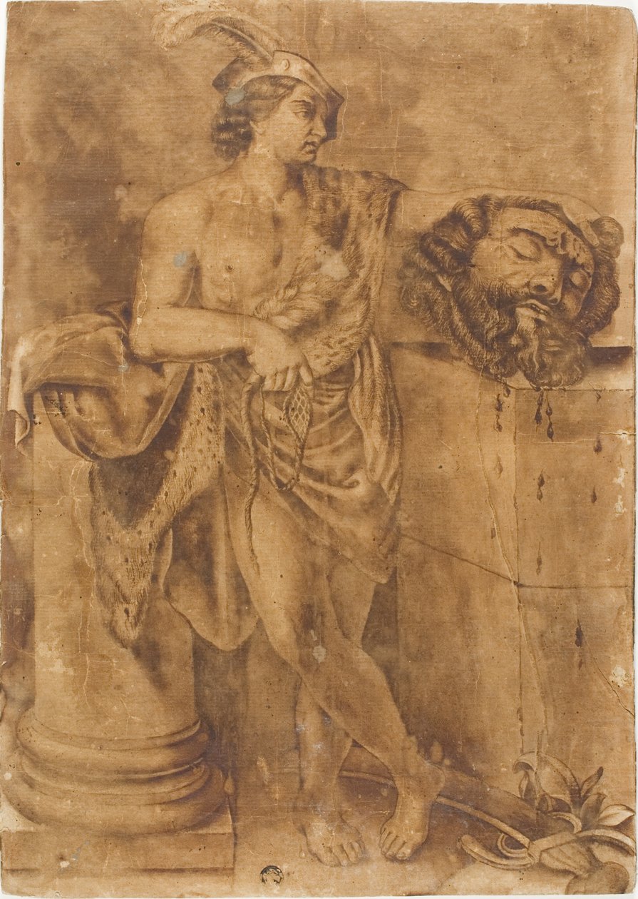 Dawid z głową Goliata autorstwa Guido Reni