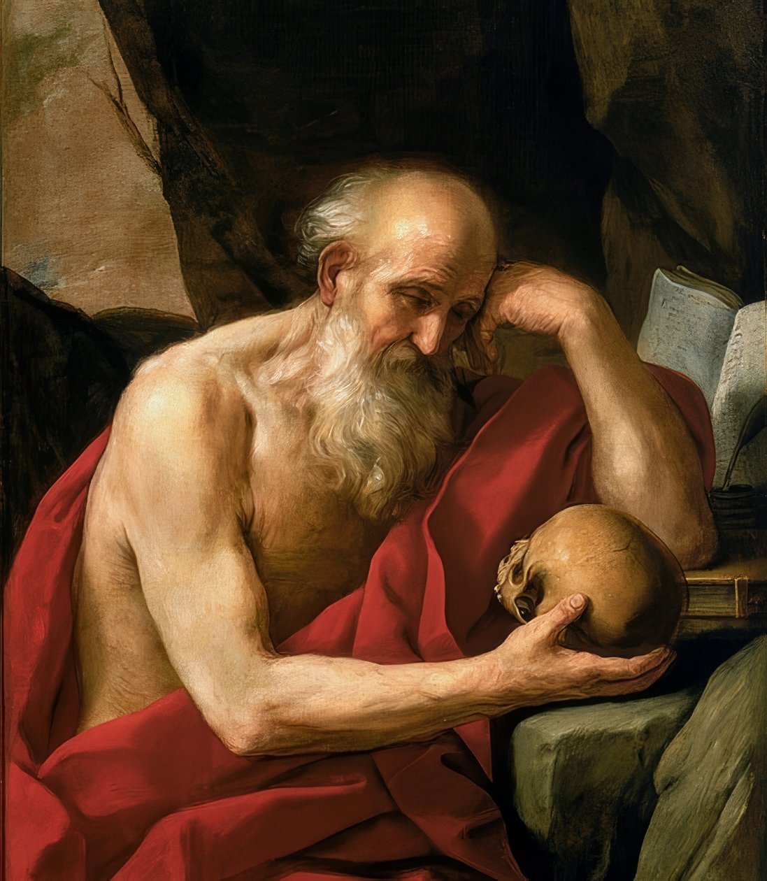 Święty Hieronim autorstwa Guido Reni