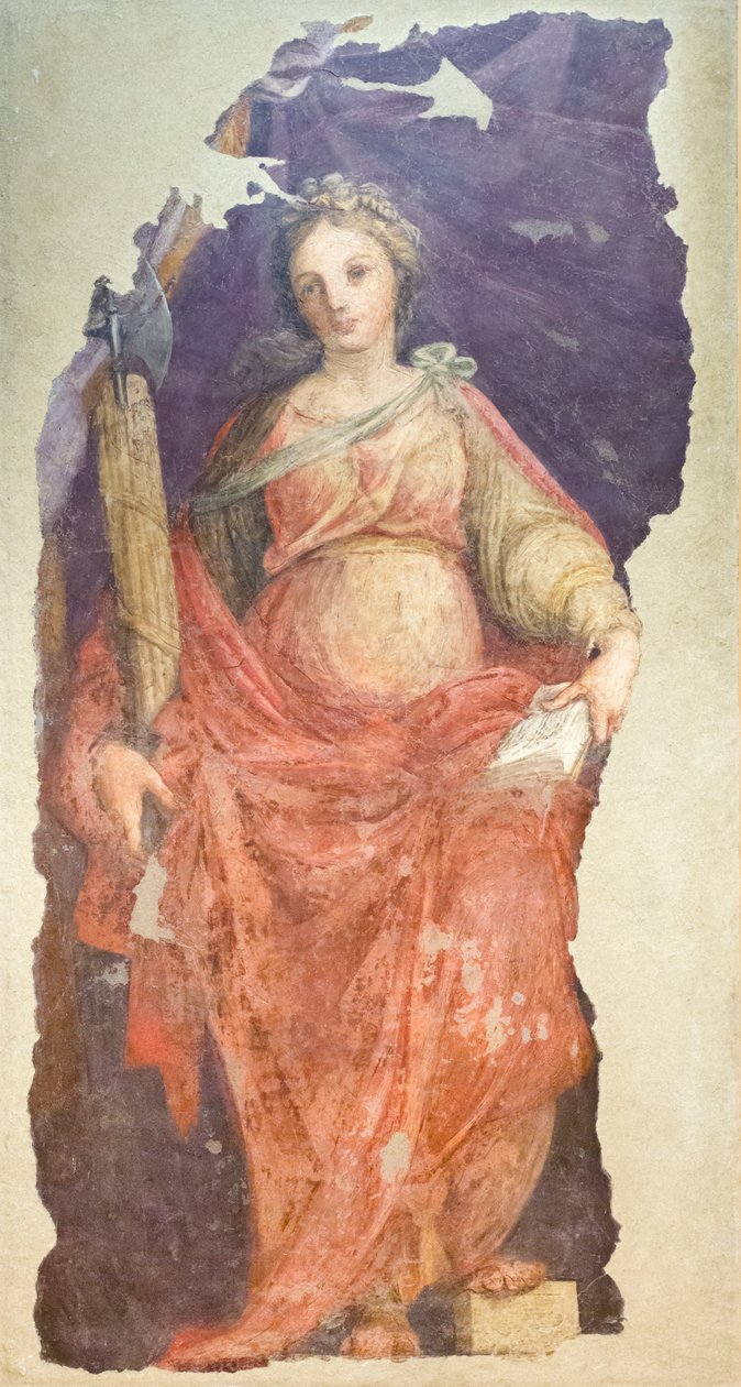 Sprawiedliwość autorstwa Guido Reni