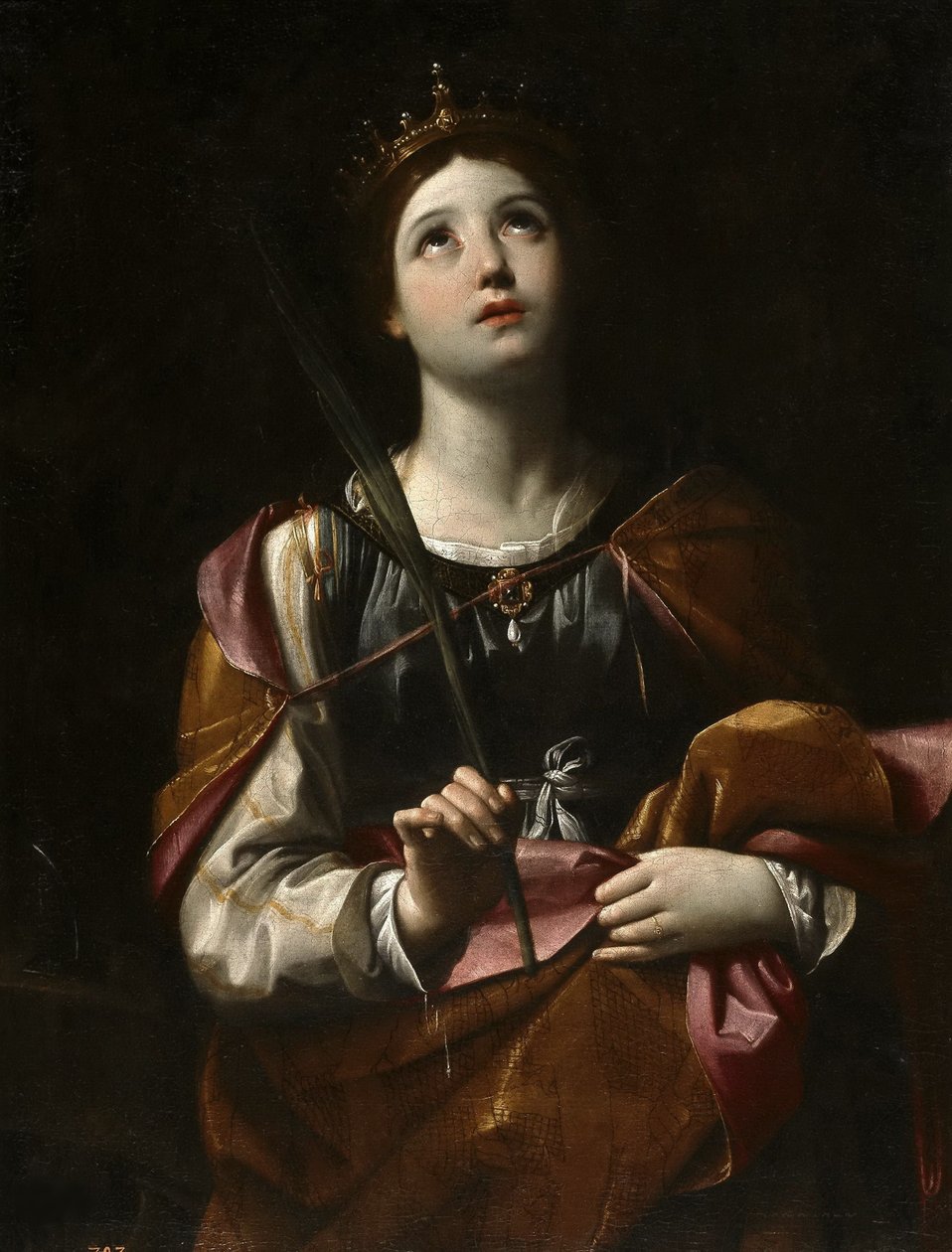 Święta Katarzyna Aleksandryjska, ok. 1606 r. autorstwa Guido Reni
