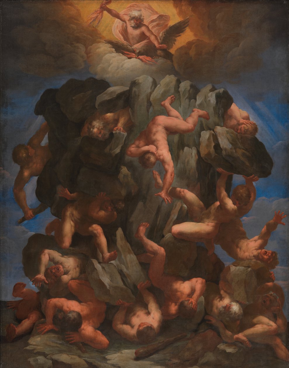 Upadek gigantów autorstwa Guido Reni