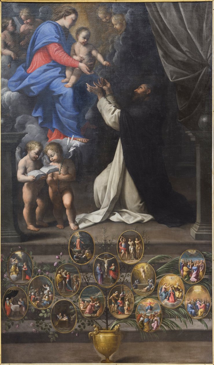 A Rainha do Rosário polonês autorstwa Guido Reni