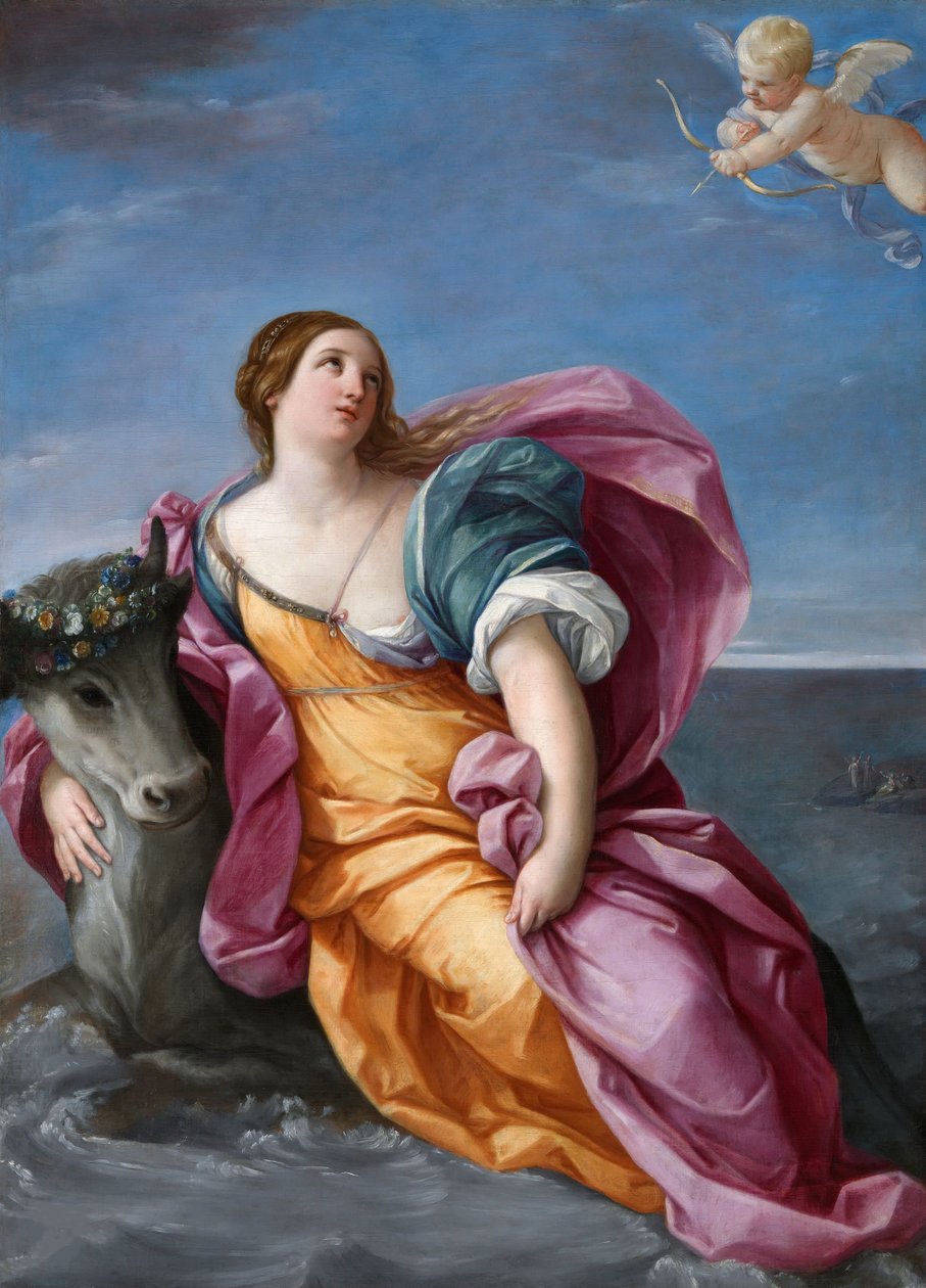 Gwałt Europy, 1637-1639. autorstwa Guido Reni