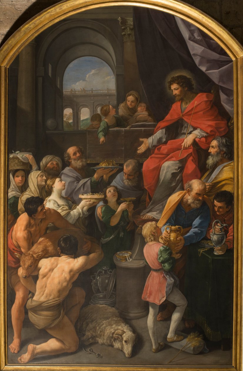 Triumf Hioba autorstwa Guido Reni