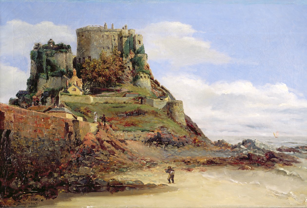 Widok Jersey, 1883 autorstwa Guillaume Romain Fouace