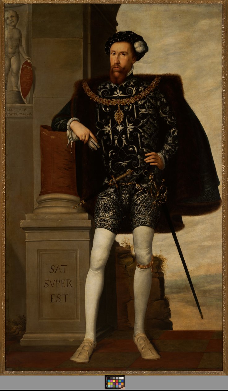 Henry Howard, hrabia Surrey (1517-1547) autorstwa Guillaume (after) Scrots