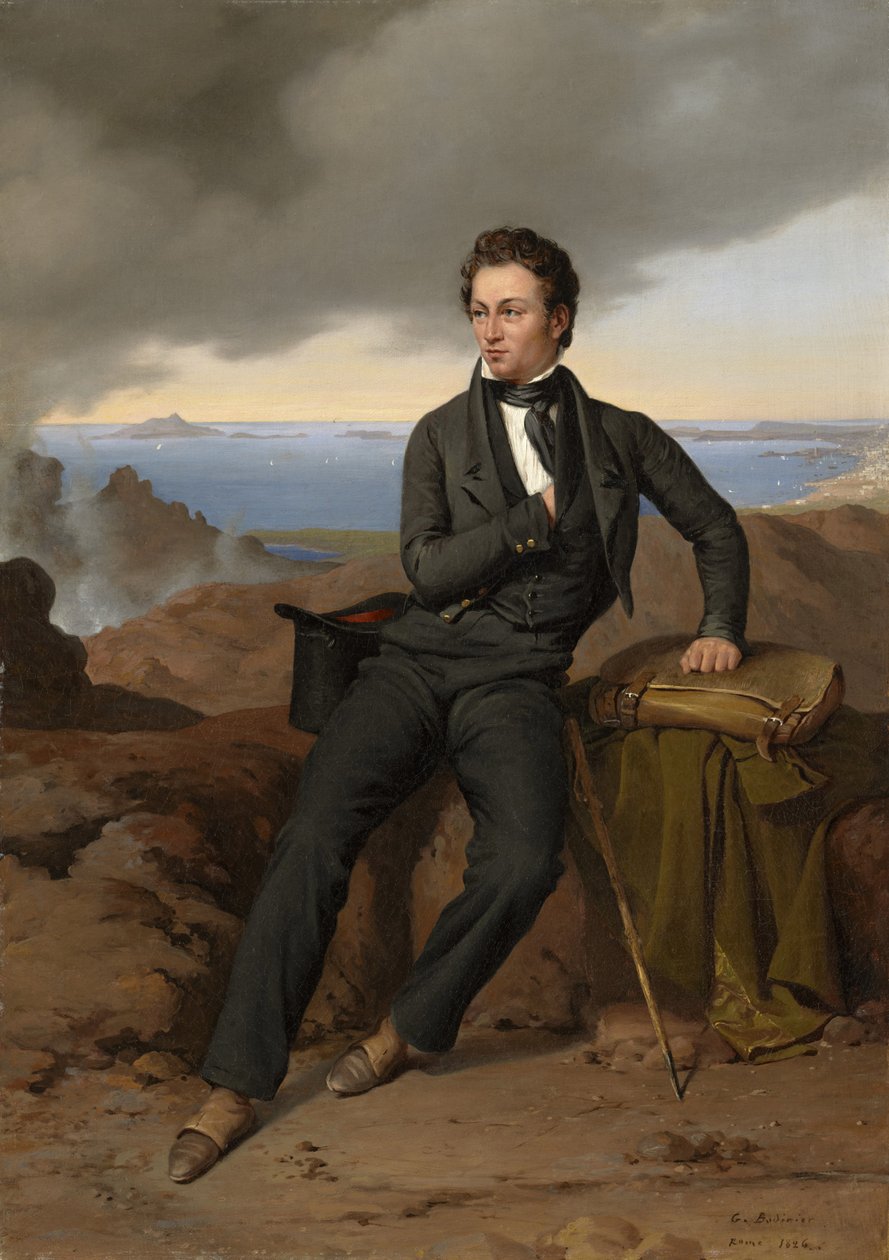 Portret Teodora Jubina, 1826 autorstwa Guillaume Bodinier