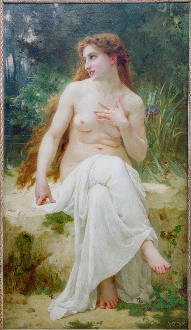 Nimfa autorstwa Guillaume Seignac