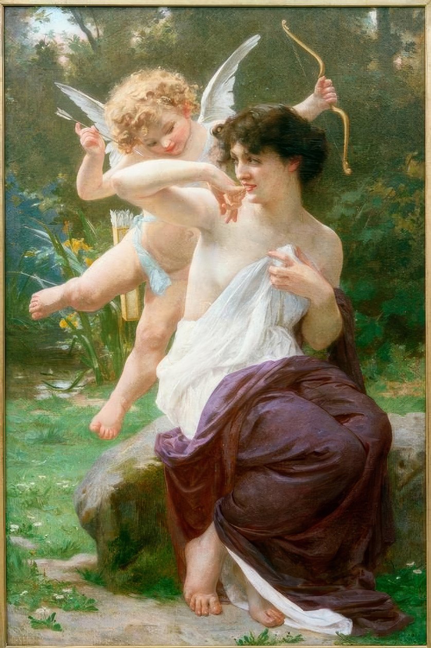 Wenus z Kupidynem autorstwa Guillaume Seignac