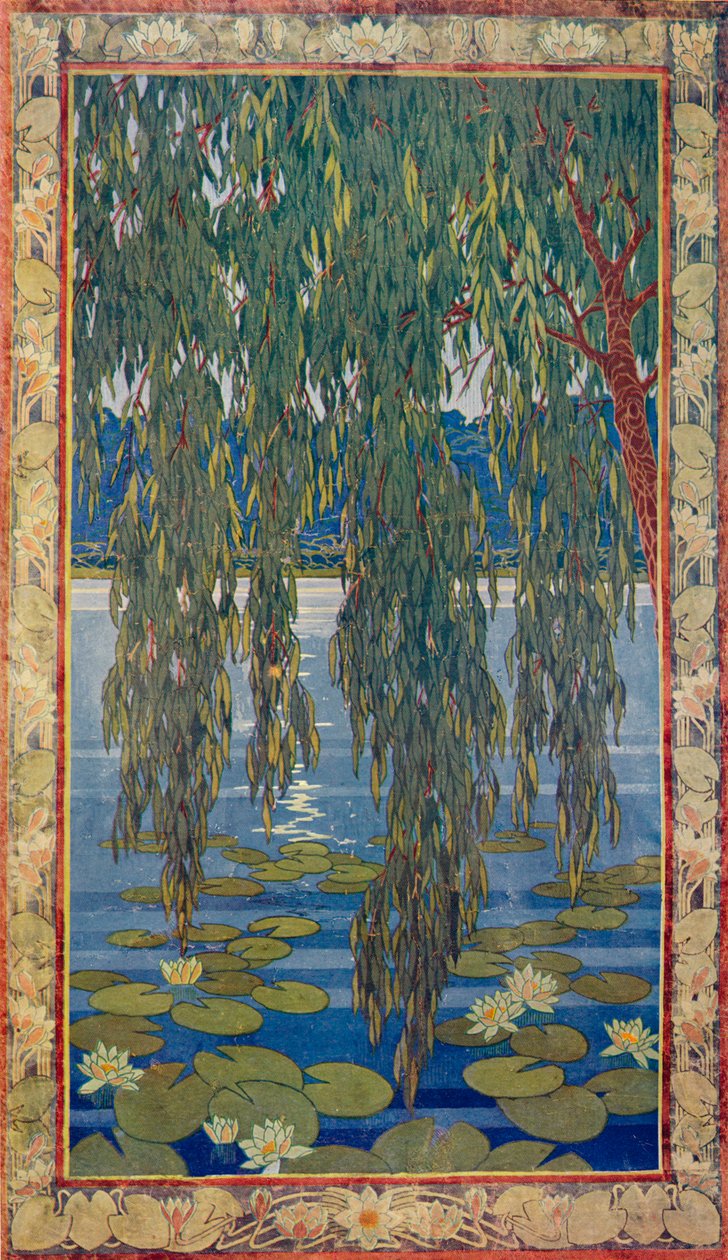 „Wierzba”, c1913 autorstwa Gunnar Wennerberg