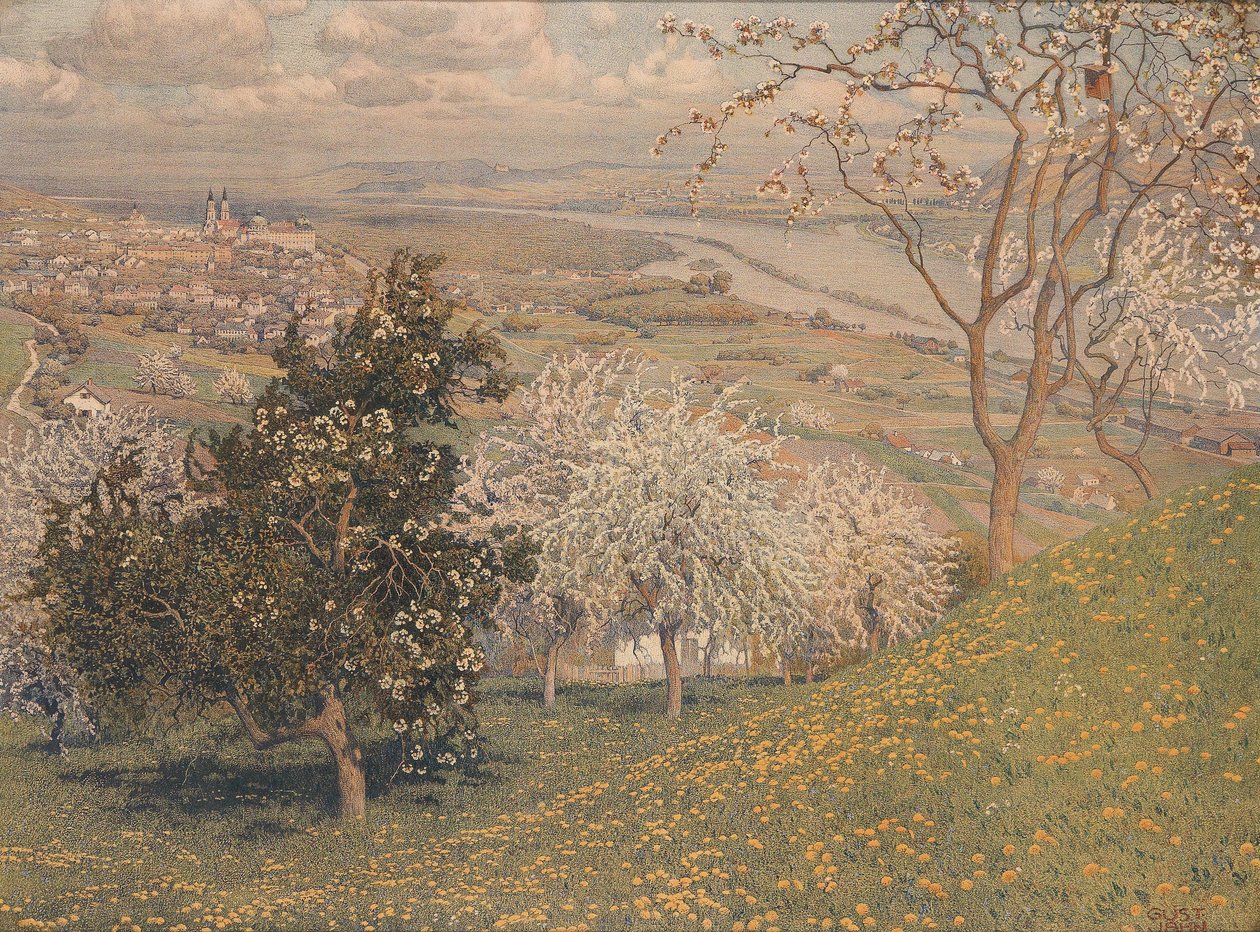 wiosna autorstwa Gustav Jahn