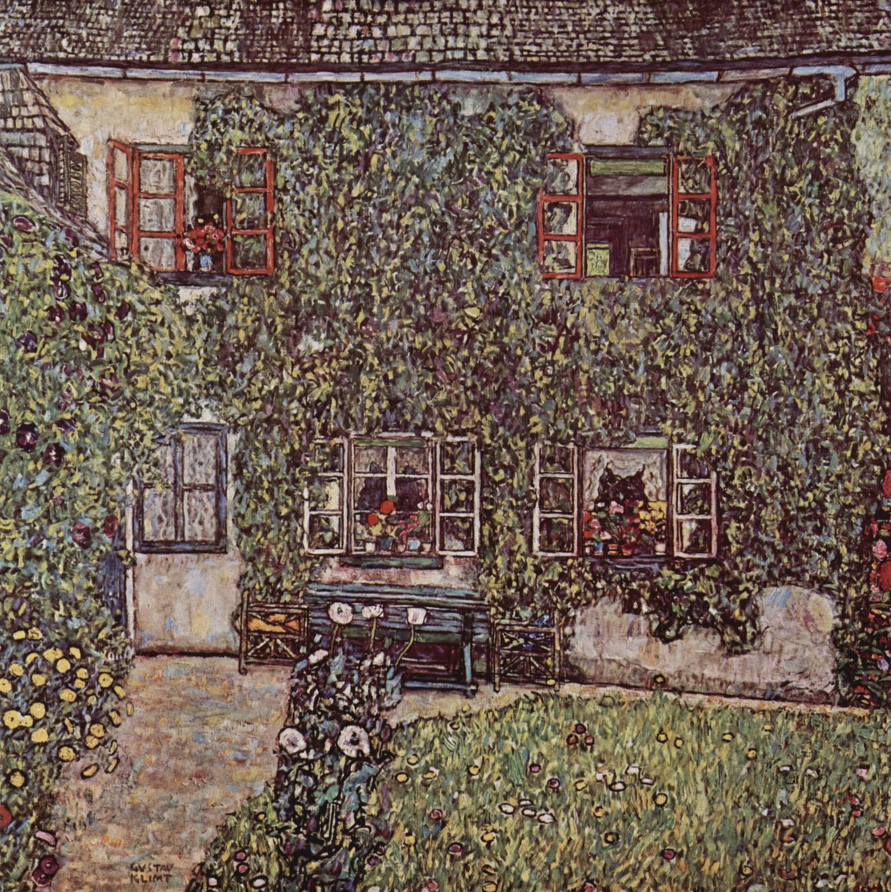 Dom Guardaboschiego autorstwa Gustav Klimt