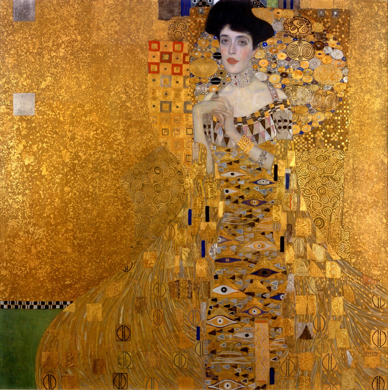 Adele Bloch Bauer autorstwa Gustav Klimt