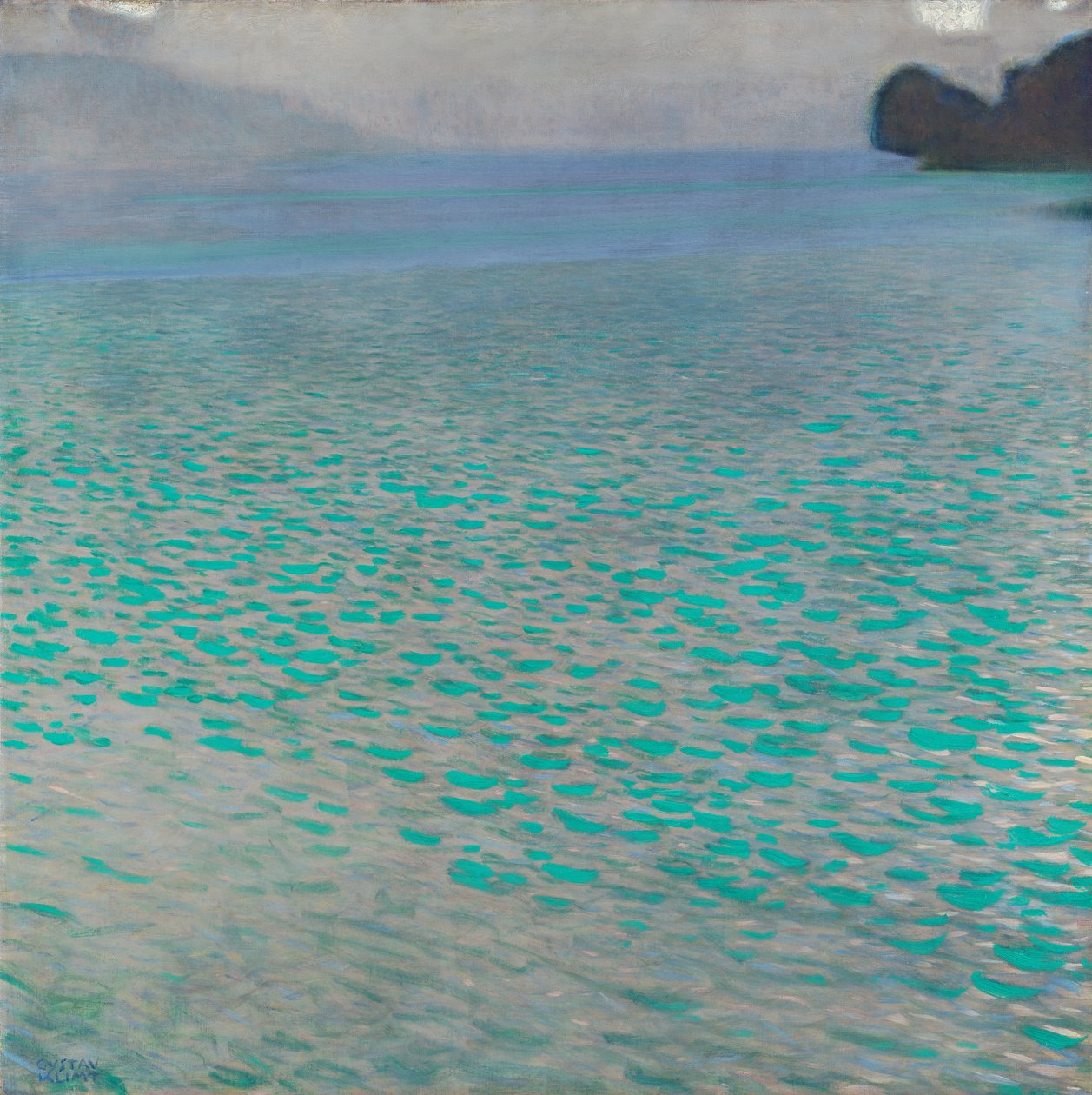 Attersee autorstwa Gustav Klimt