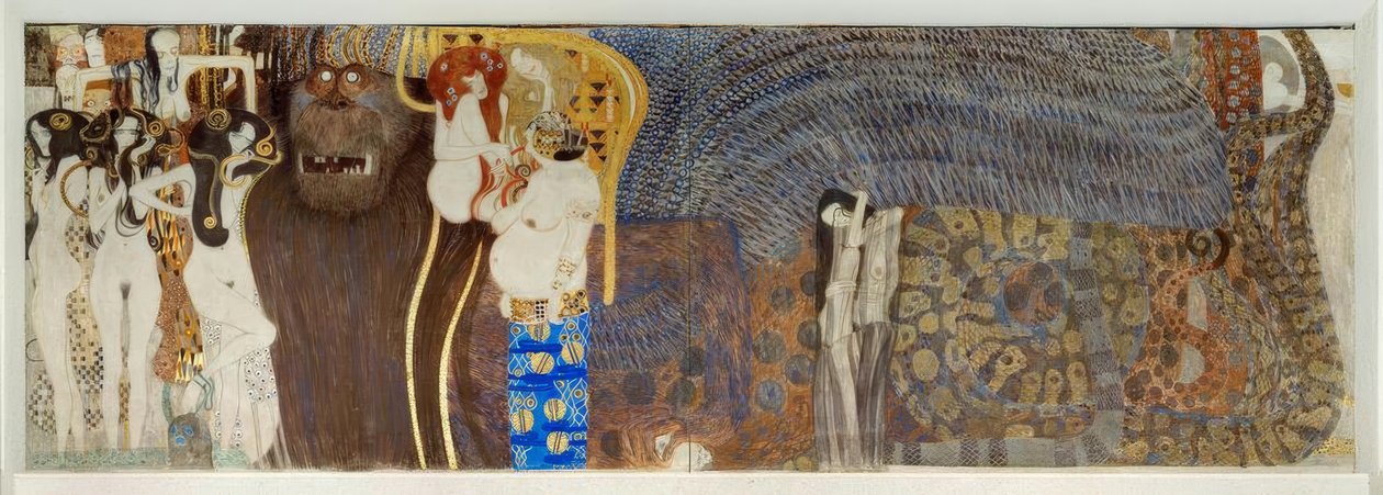 Beethoven-Fries autorstwa Gustav Klimt