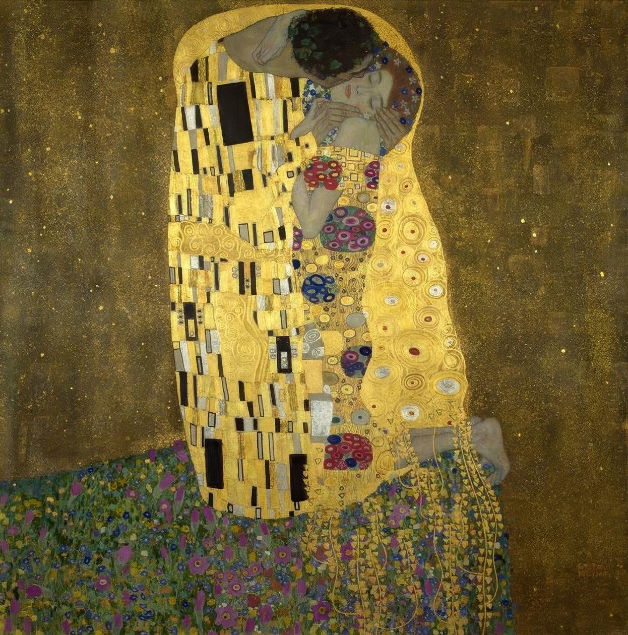 Pocałunek autorstwa Gustav Klimt