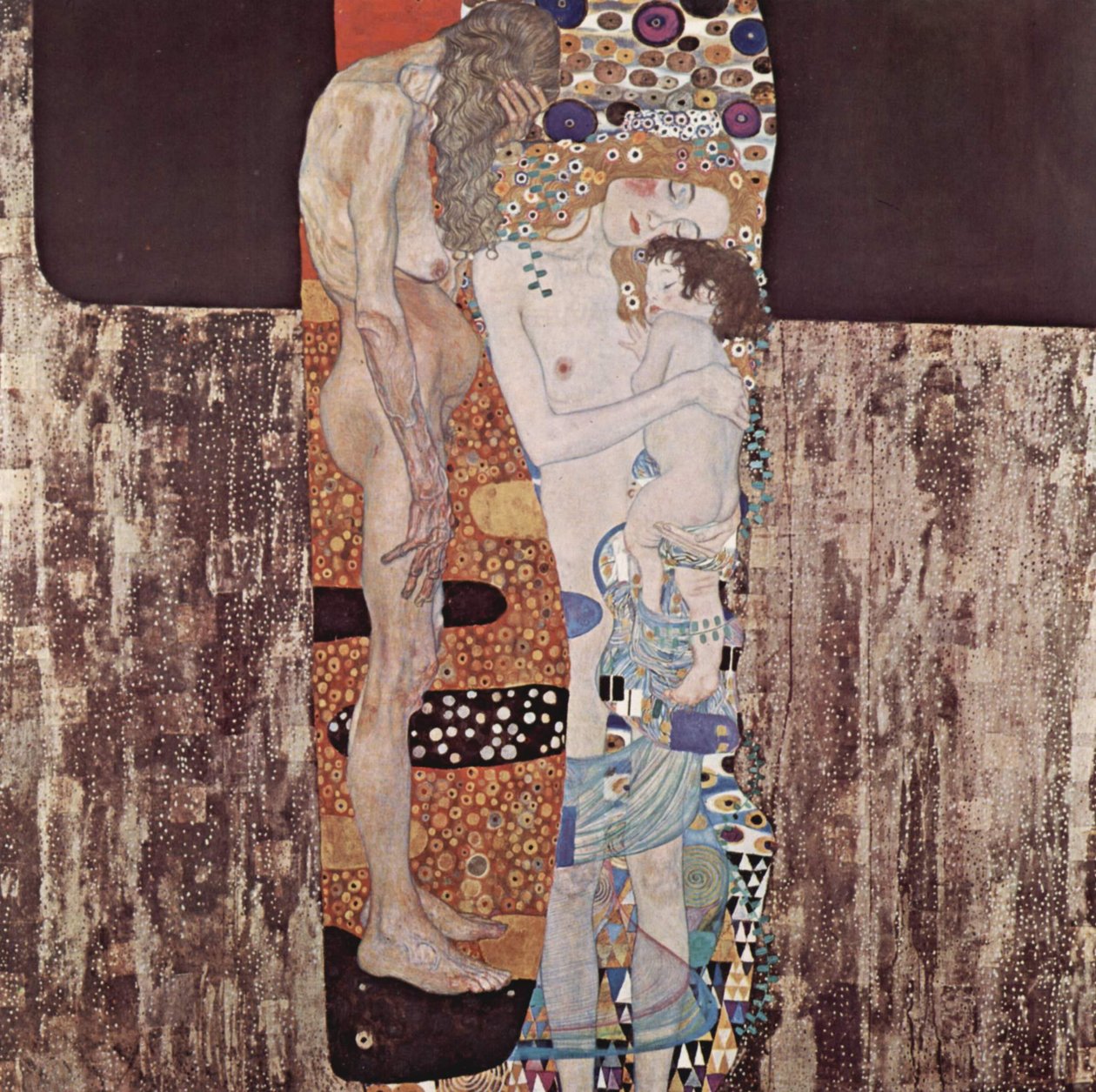 Trzy wieki kobiety autorstwa Gustav Klimt