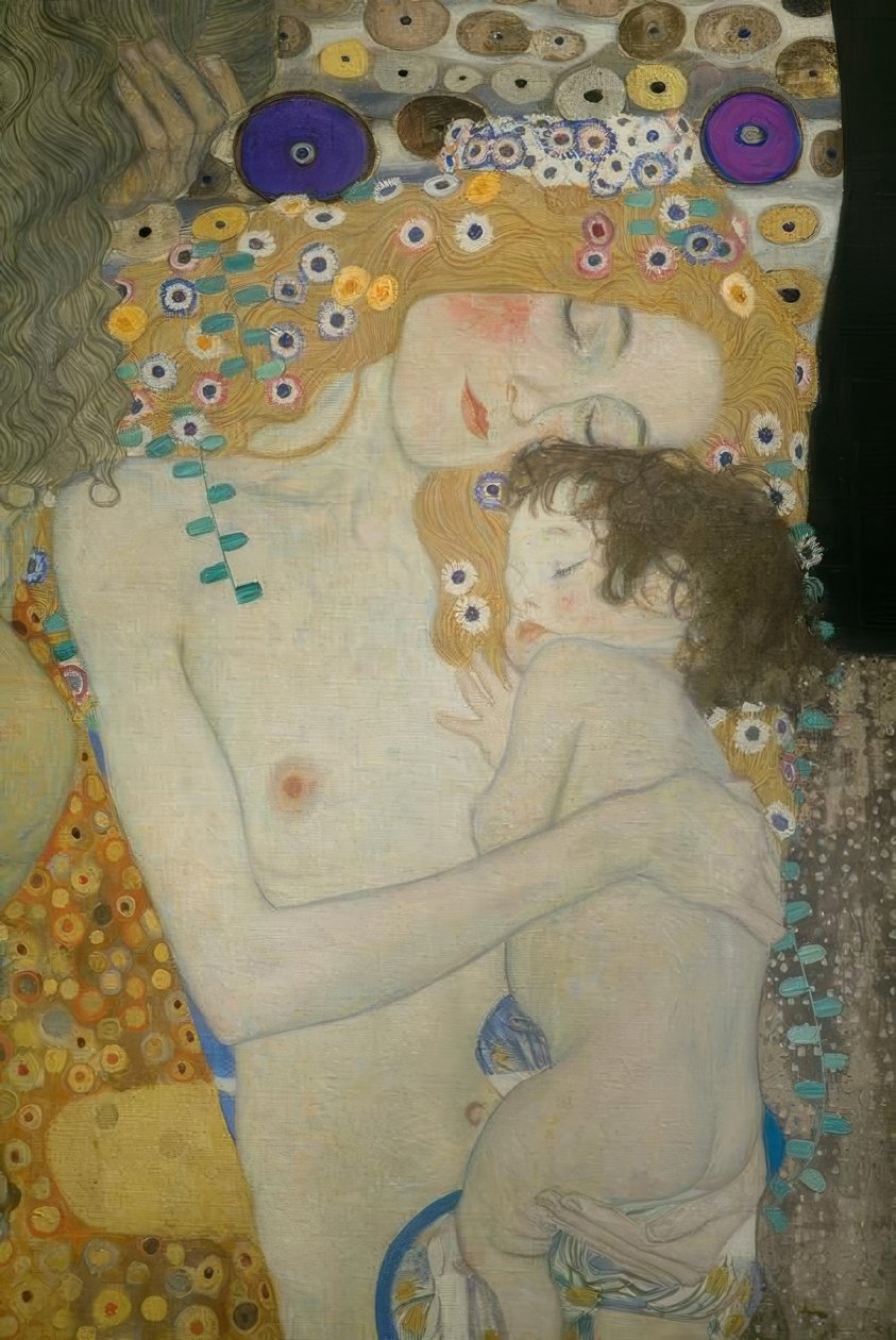 Trzy wieki kobiety autorstwa Gustav Klimt