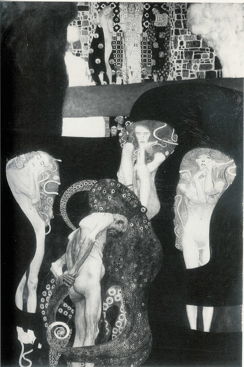 Wizerunek wydziału Orzecznictwo autorstwa Gustav Klimt