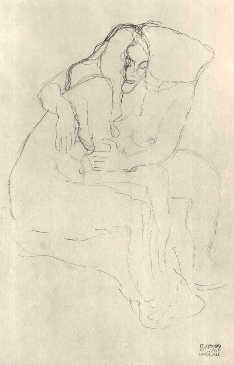 Freundinnen autorstwa Gustav Klimt