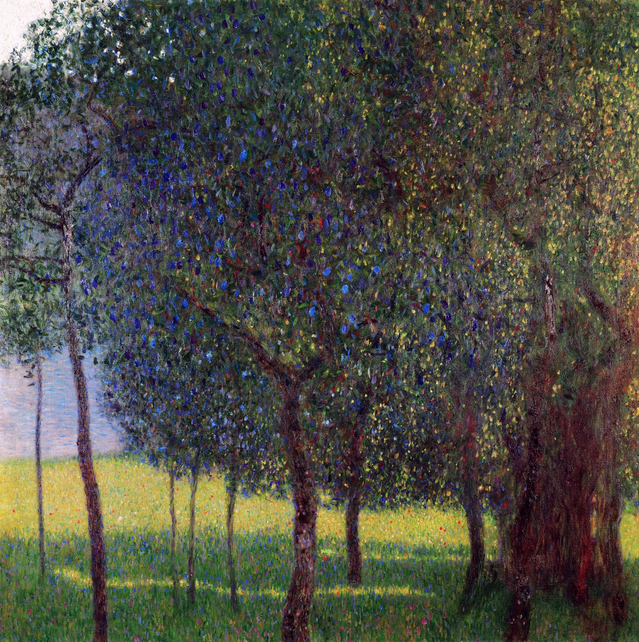 Drzewa owocowe, 1901 autorstwa Gustav Klimt