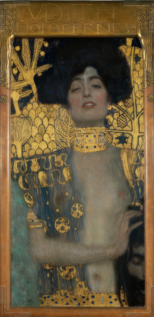 Judyta z głową Holofernesa autorstwa Gustav Klimt