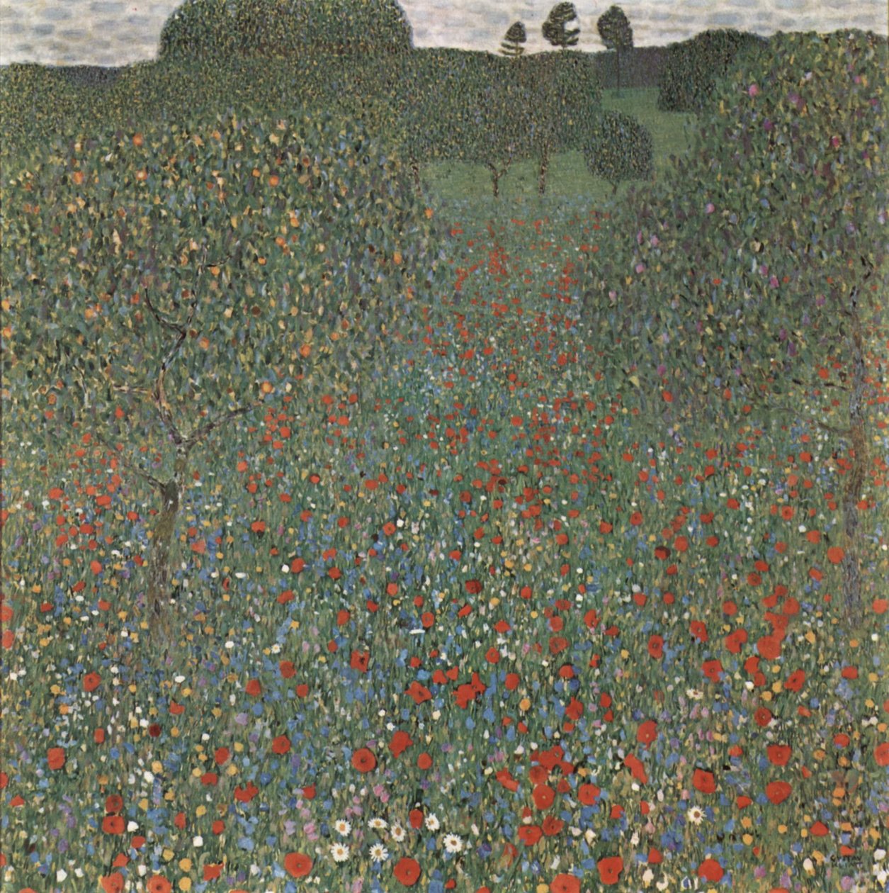 Mohnfeld autorstwa Gustav Klimt