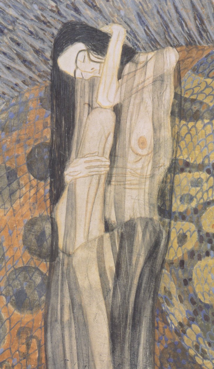 Gryzący Smutek2.jpeg autorstwa Gustav Klimt