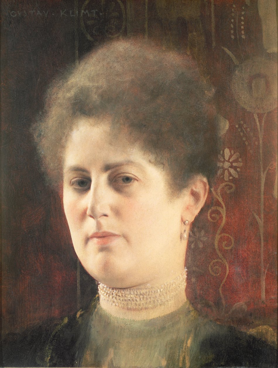 Portret damy autorstwa Gustav Klimt