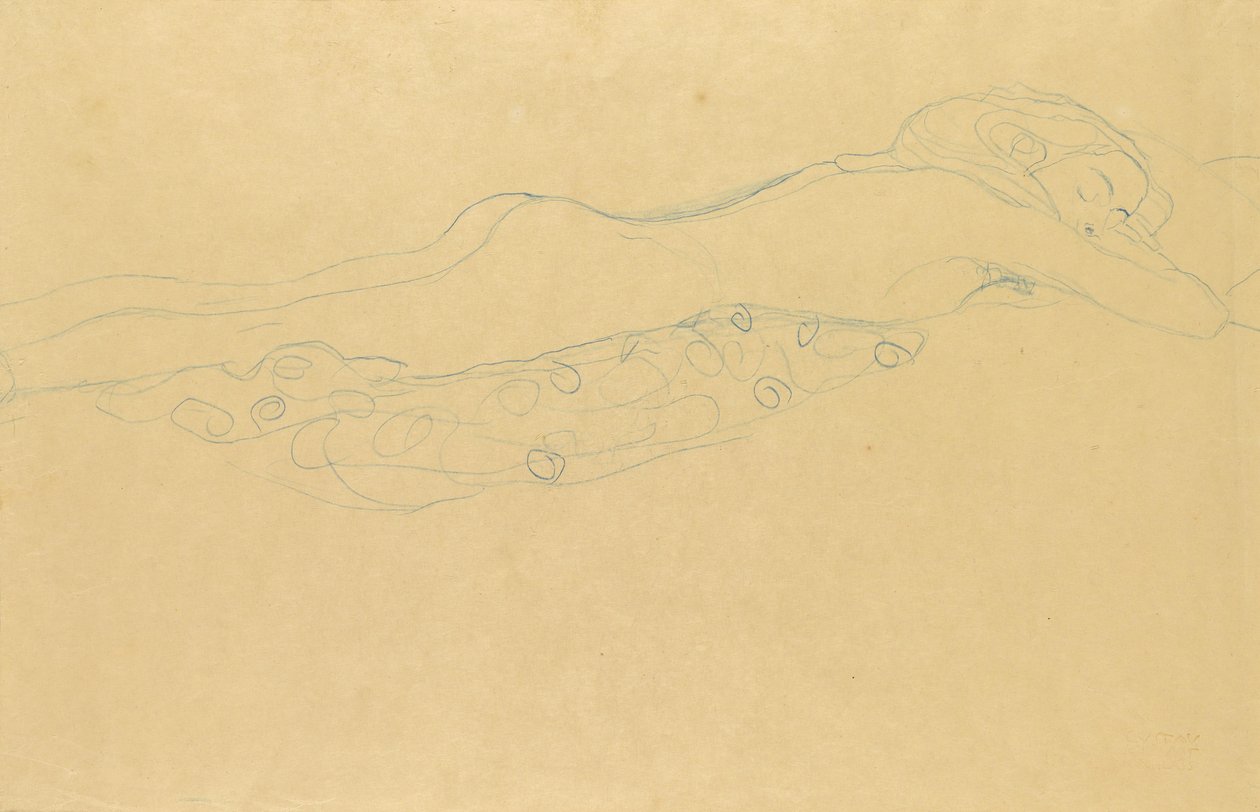 Węże wodne II autorstwa Gustav Klimt