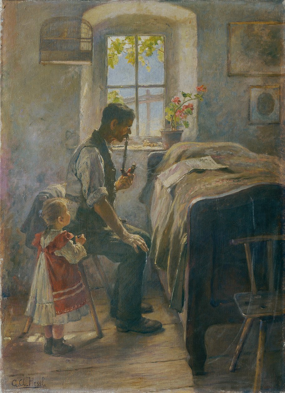 ceremonia autorstwa Gustav Adolf Hessl