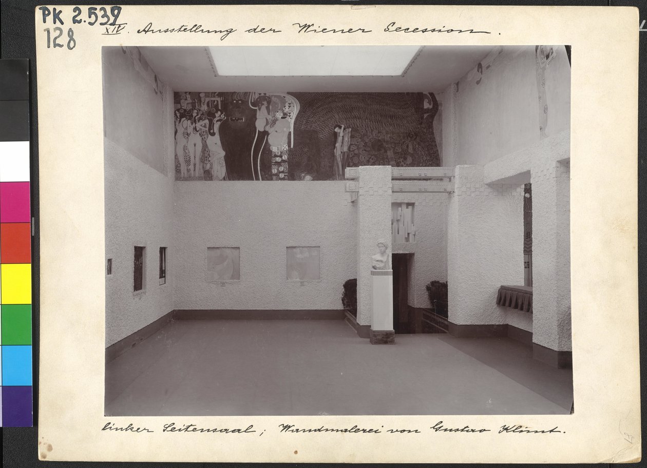 14. wystawa Secesji Wiedeńskiej autorstwa Gustav Klimt