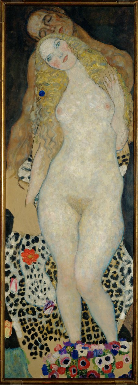 Adam i Ewa autorstwa Gustav Klimt