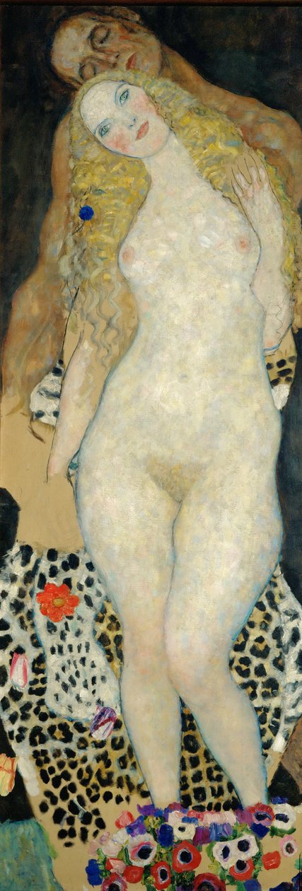 Adam i Ewa, 1918 autorstwa Gustav Klimt