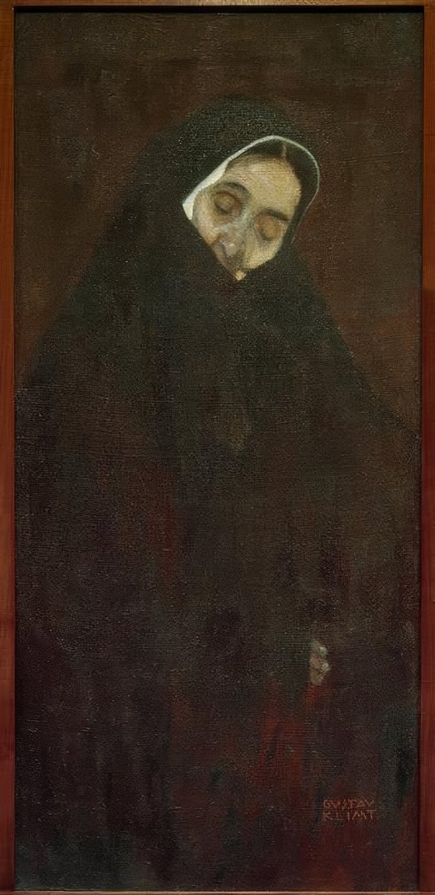 Staruszka autorstwa Gustav Klimt