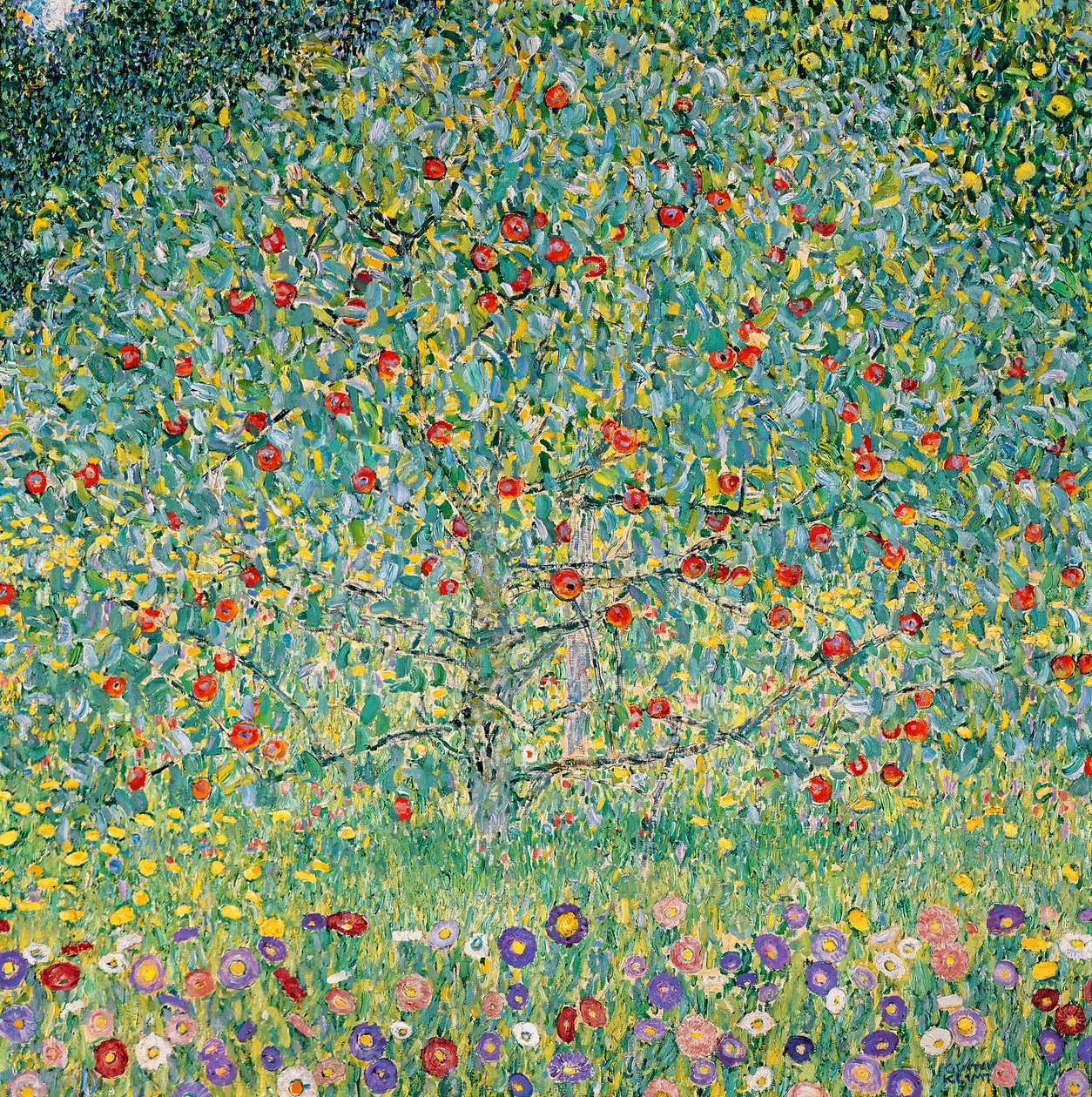 Jabłoń I, 1912 autorstwa Gustav Klimt