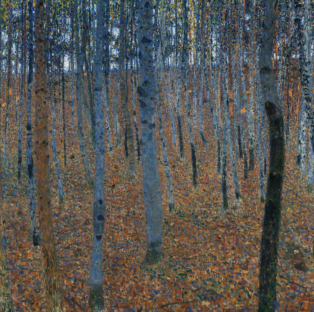 Bukowy Gaj I, 1902 autorstwa Gustav Klimt