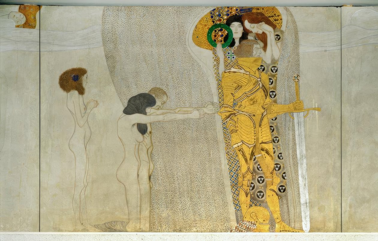 Frytki Beethovena autorstwa Gustav Klimt