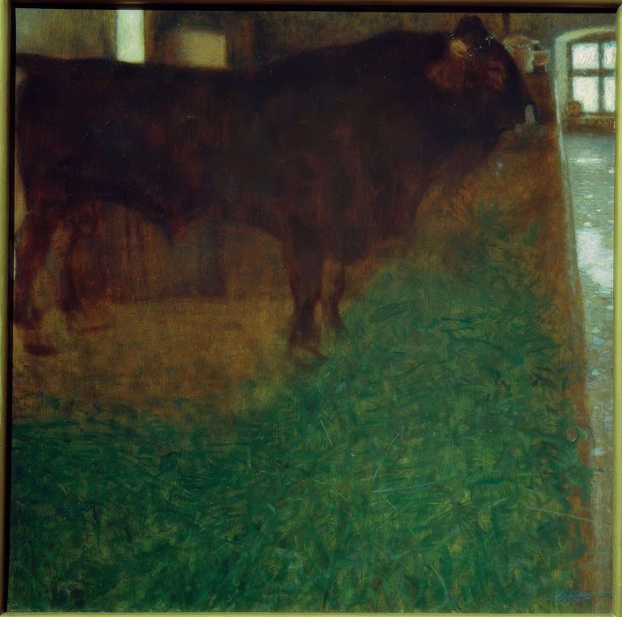 Czarny Byk (Byk Martin) autorstwa Gustav Klimt